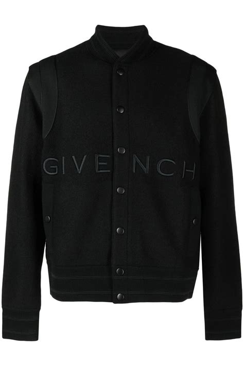 givenchy black varsity jacket|givenchy bomber jacket women's.